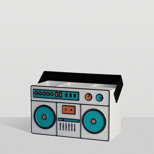 Boombox Pen Stand