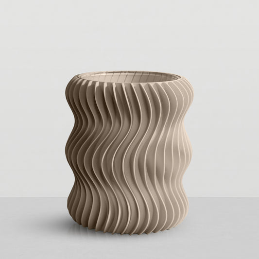 Wide Snurr Vase