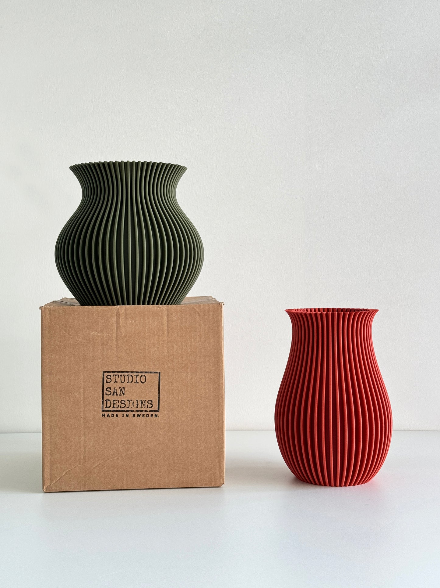 Tall Boll vase