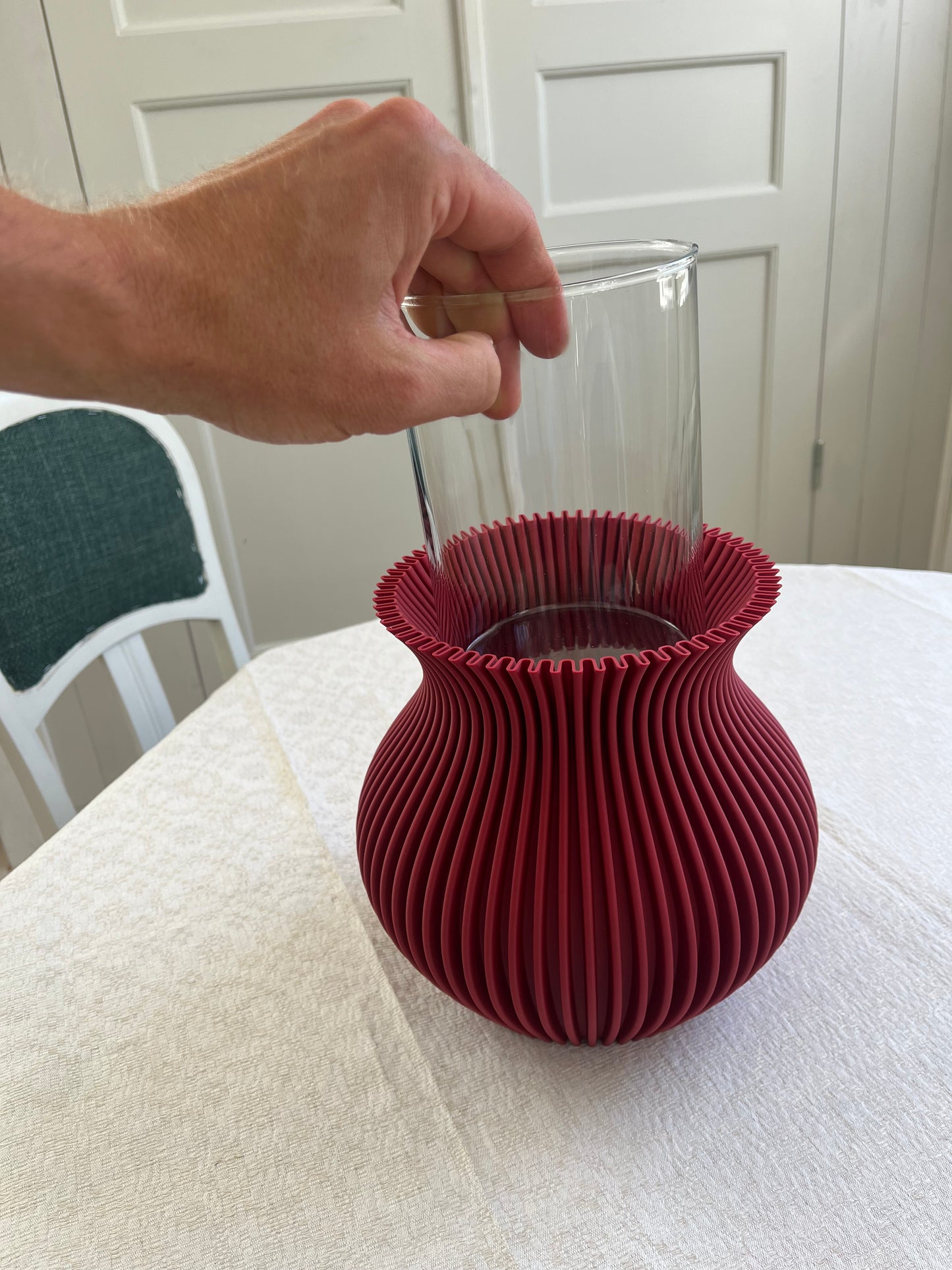 Tall Boll vase
