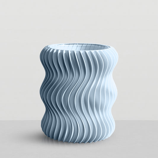 Wide Snurr Vase
