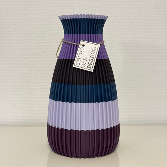 Unique tall Linea vase