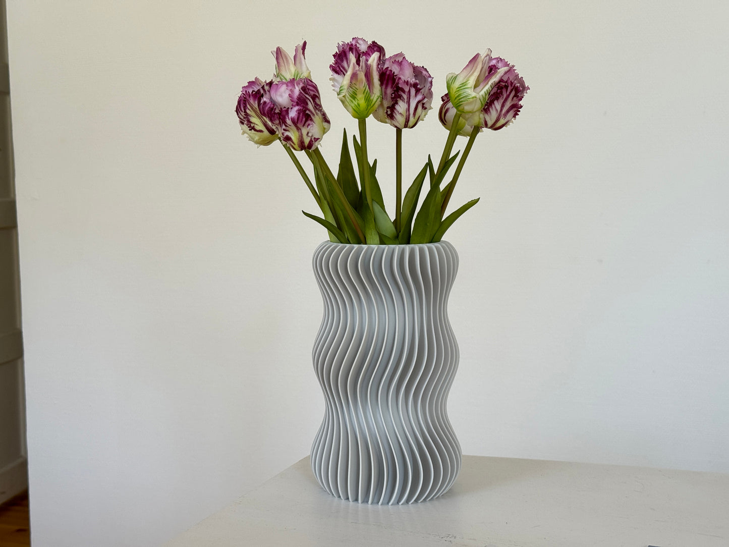 Tall Snurr Vase