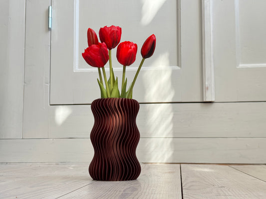 Tall Snurr Vase